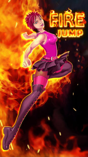 iOS限免、限時免費軟體遊戲APP-Fire Jump 1